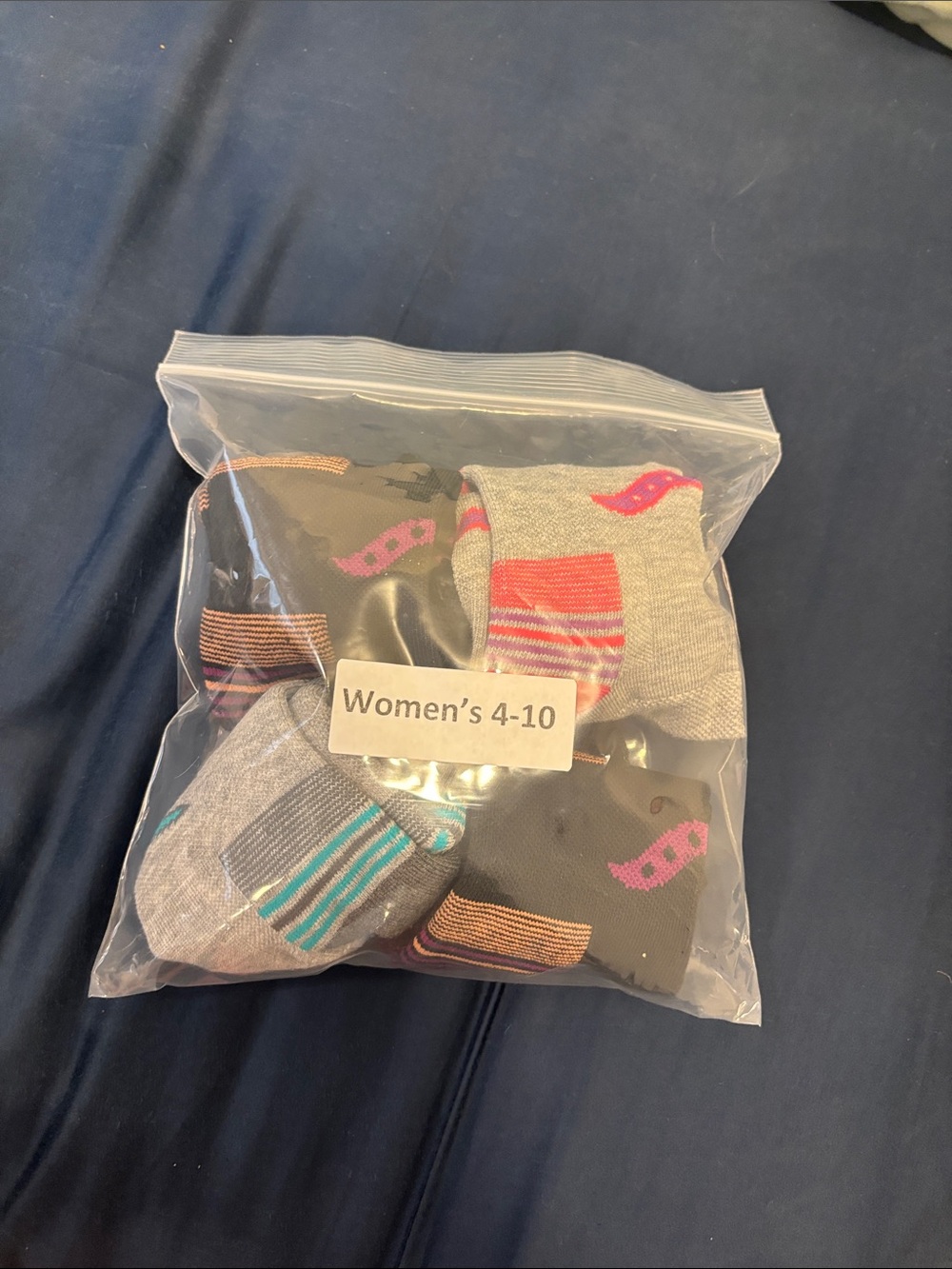 BRAND NEW! Women's Multicolor Ankle Socks - Pack of 4